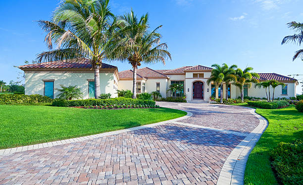 Cobblestone Driveway Pavers in Grizzly Flats, CA